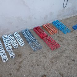Various Fox And king SXS Coil Over Springs