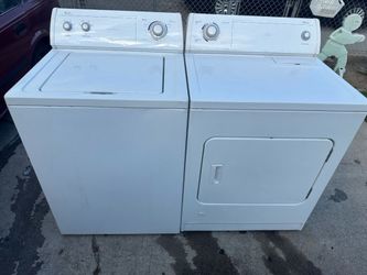 Whirlpool washer and gas dryer