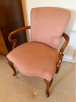 Vintage Upholstered Accent Chair