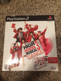 Disney high school musical 3 Playstation 2 Dance 💃🏼 pad and game