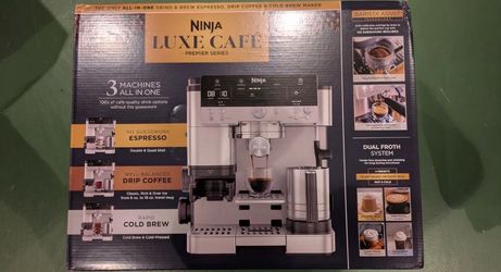 Brand New Ninja Luxe™ Café Premier Espresso Machine in Cyberspace