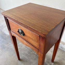Vintage End Table 