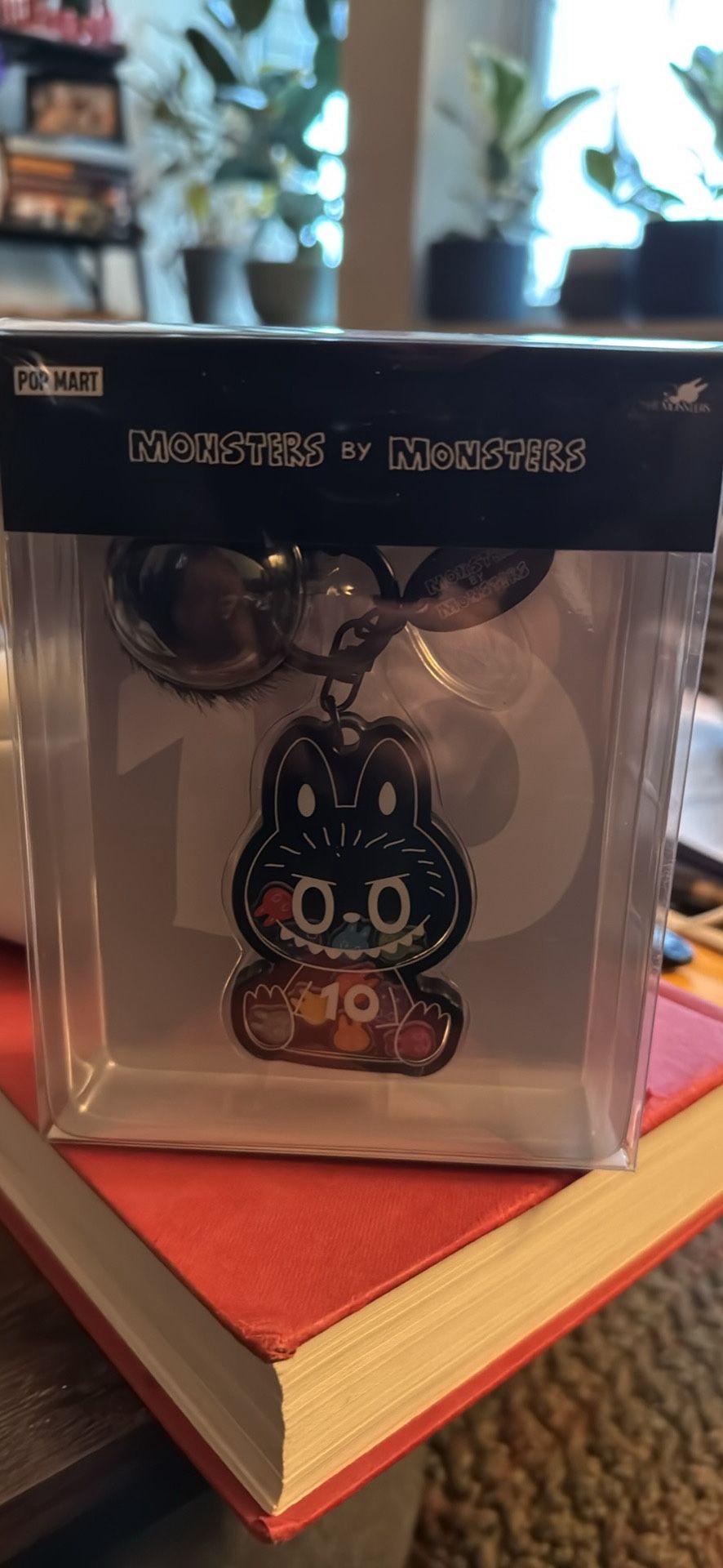 Authentic Popmart 10th Anniversary Key Chain