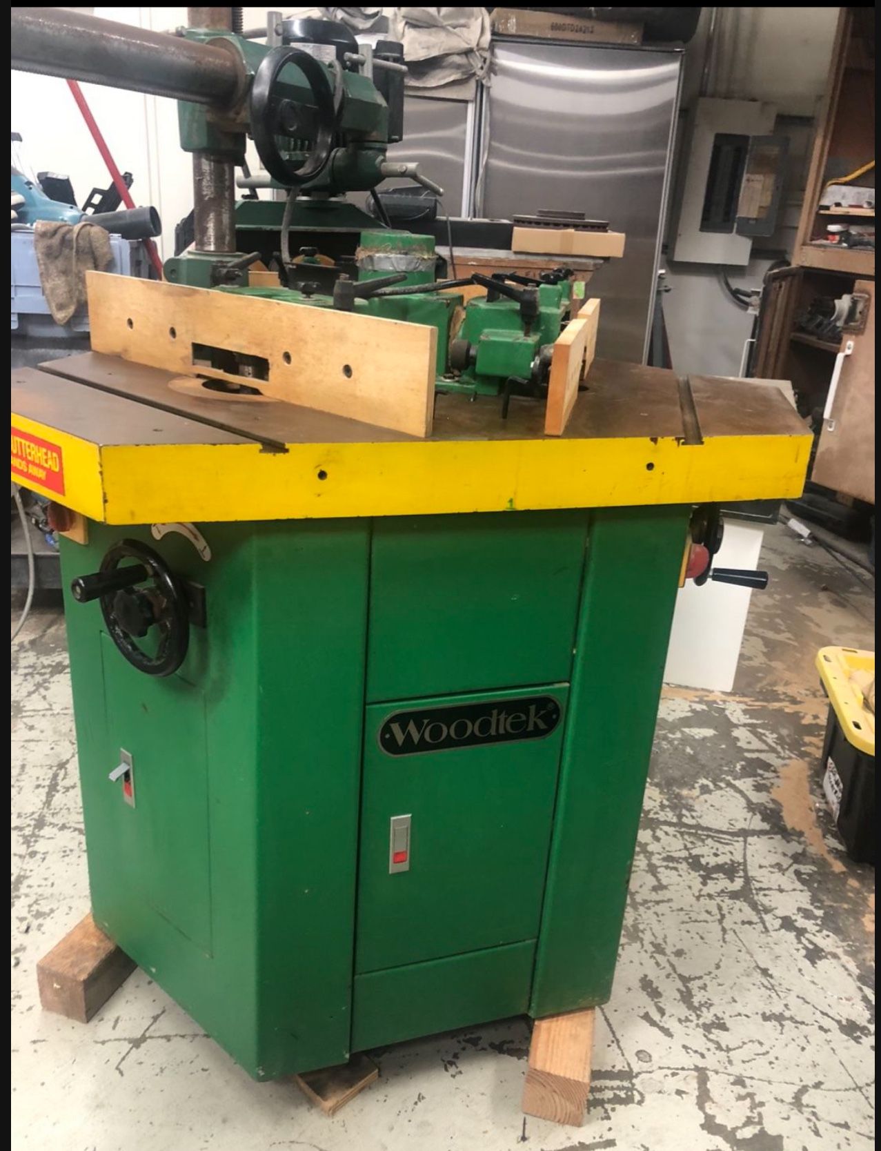 3 Head Shaper Woodtek/ Closing Wood Shop