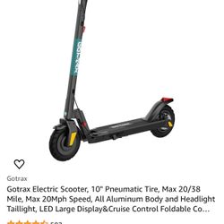 Electric scooter GOTRAX