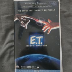 E.T. The Extra-Terrestrial VHS