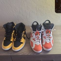 Jordans  Sz 11 Both  $ 65