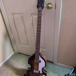 Rogue VB-100 Violin Bass Guitar Vintage