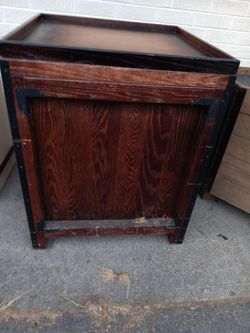 Heavy Duty Oak Fruit Stands W/angle Iron Supports