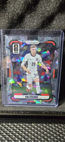 2026 Panini Prizm FIFA World Cup Cracked Ice Prizm /23 Cole Plamer
