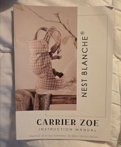 Nest Blanche Zoe baby carrier
