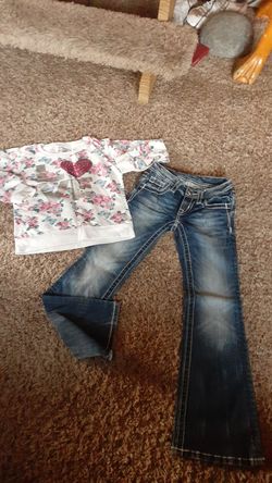 Toddler Girl Outfit Size Large 14-16