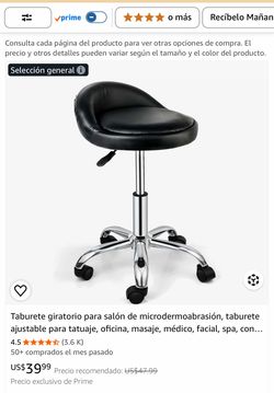 Silla para poner pestañas