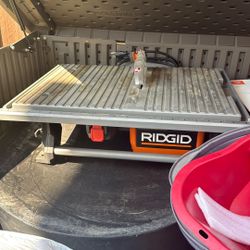 Ridgid Tile Saw 