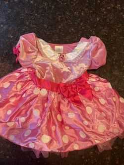 Disney Store Minnie Mouse Dress Halloween Costume 