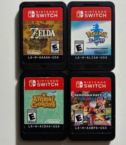 Nintendo switch 4 games