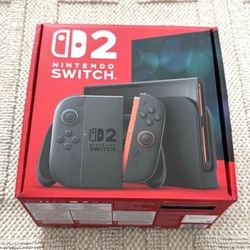 SEALED NEW NINTENDO SWITCH 2 +24 GAMES + WARRANTY + DOCKING STATION