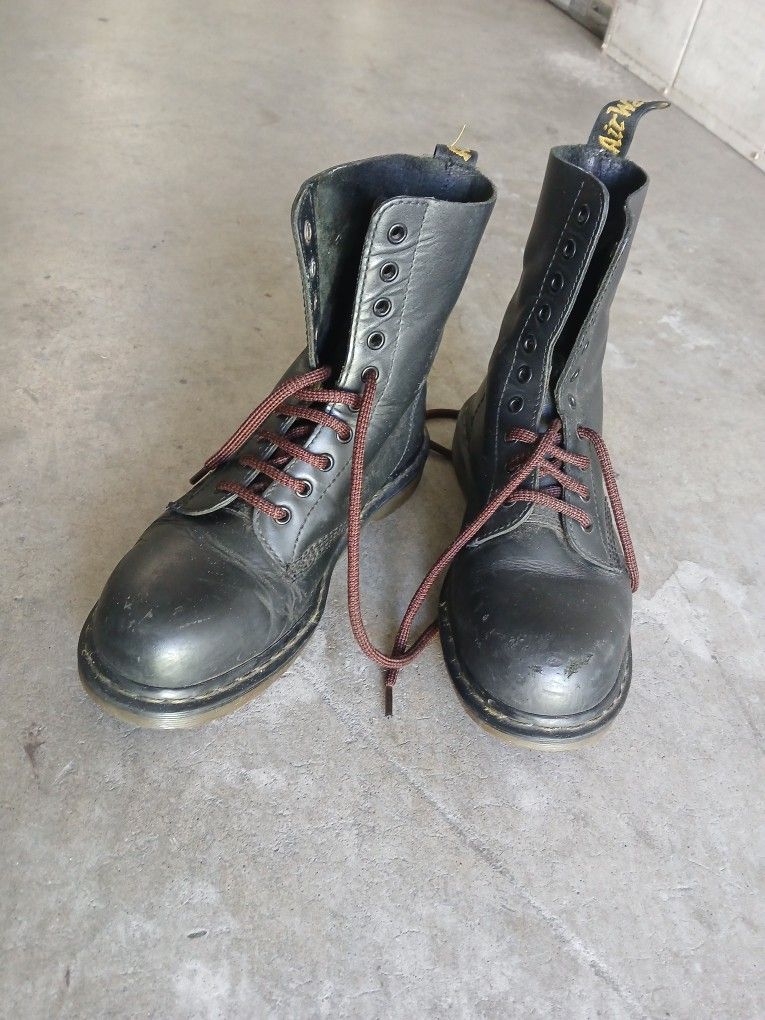 Steel Toe Doc Martens Size 8 Men