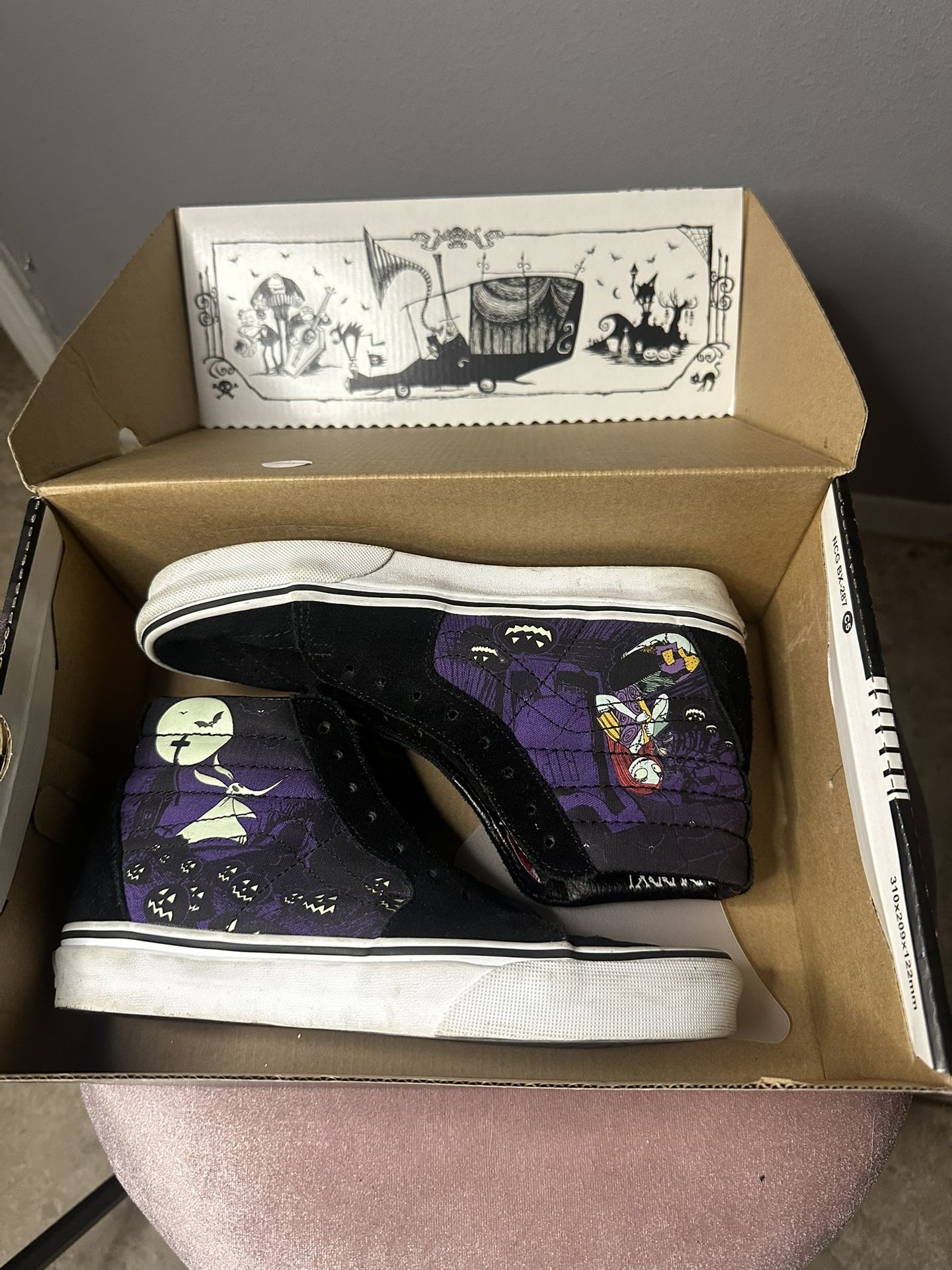 Vans Glow In The Dark Nightmare Before Christmas Limited Edition