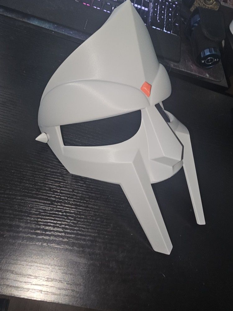 MF DOOM Life Size Mask 3D Printed