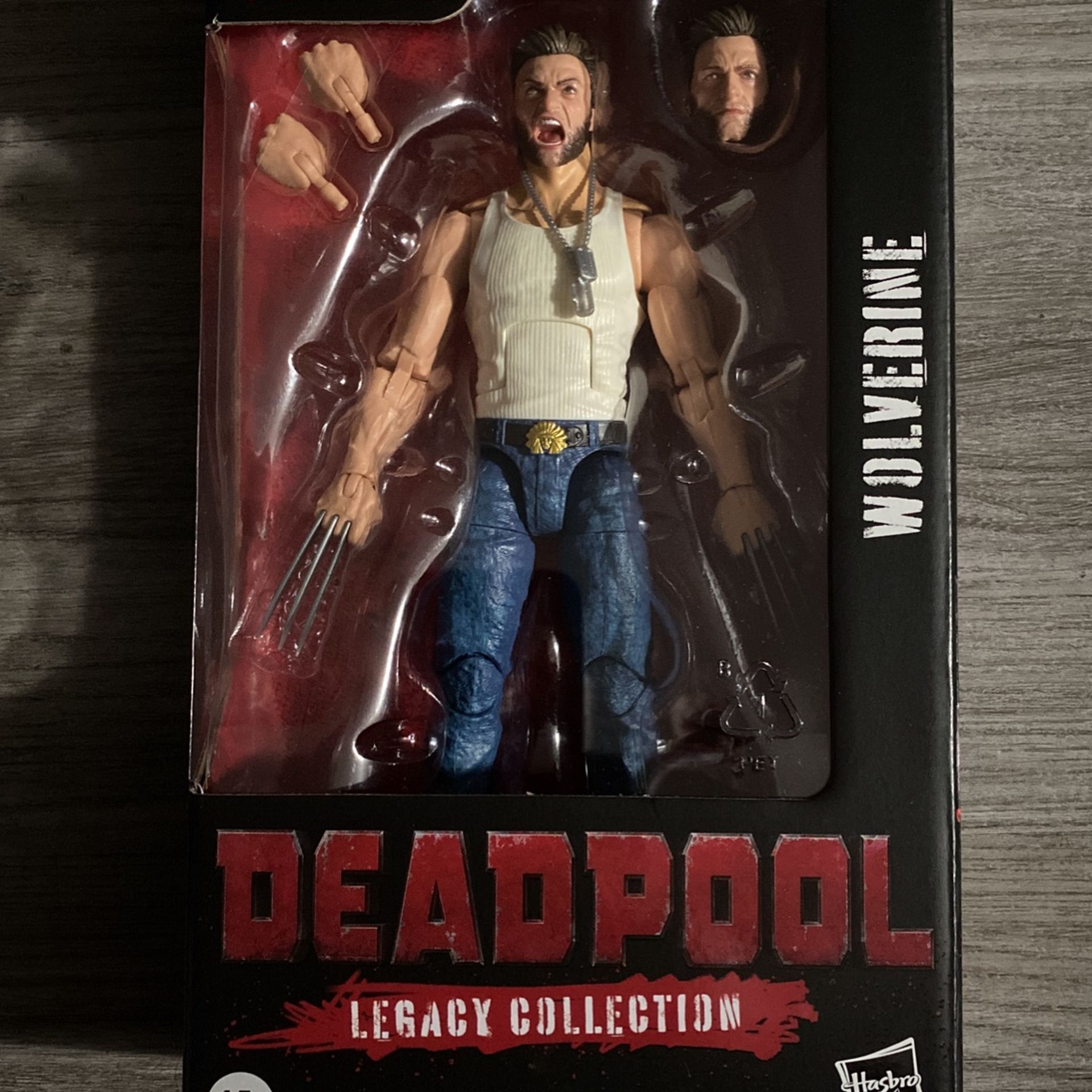 Marvel Legends Series Wolverine, Deadpool 2 Adult Collectible 6-Inch Action Figure