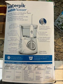 Waterpik Water Flosser Classic White