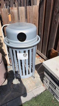 Metal Recycling Bin I got 2 of these make me an offer !