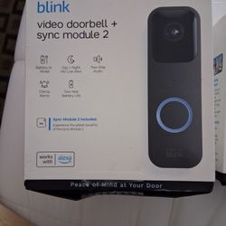 Blink Video Doorbell + Sync Module 2
