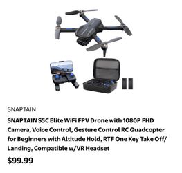 NEW Snaptrain S5C Elite Drone