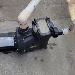 Pool Pump (the brand Is Jacuzzi)