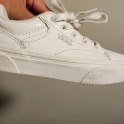 White VANS (Youth)