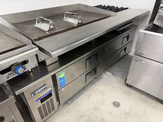 82 inch everest 4 drawer chef base
