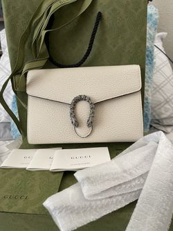 Gucci Dionysus Mini Leather Chain Wallet
