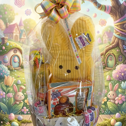 Peeps Easter Basket 🧡🐰✨