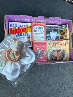 Cookbooks / Chef Books / Anthony Bourdain / James Beard Lot