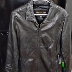 Brand New Women's Marc New York Andrew Narc Leather Jacket 