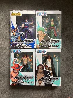 Anime Heroes Action Figures Set of 4
