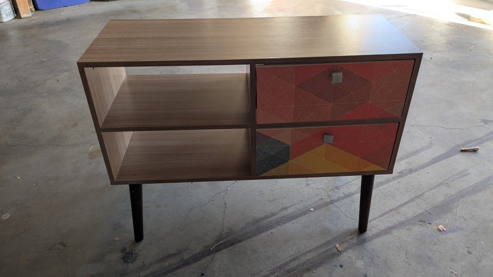 Mid Century Console Table 