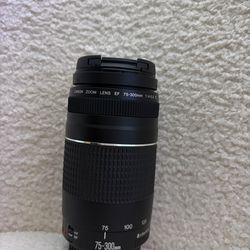 CANON EF 75-300mm f/4-5.6 III: DSLR Camera Lens, Compatible with Canon EF