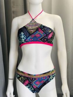 2- Piece Tropical Bikini