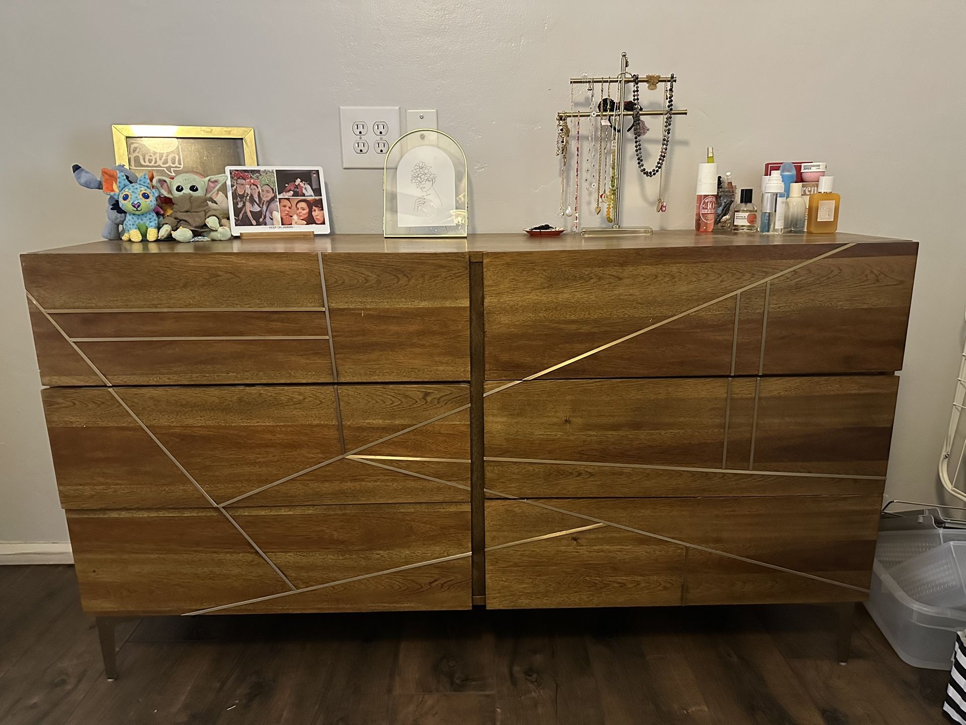 Mid Century Modern 6 And 5 Drawer Dressers