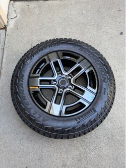 Rivian Spare tire w/ accessories
