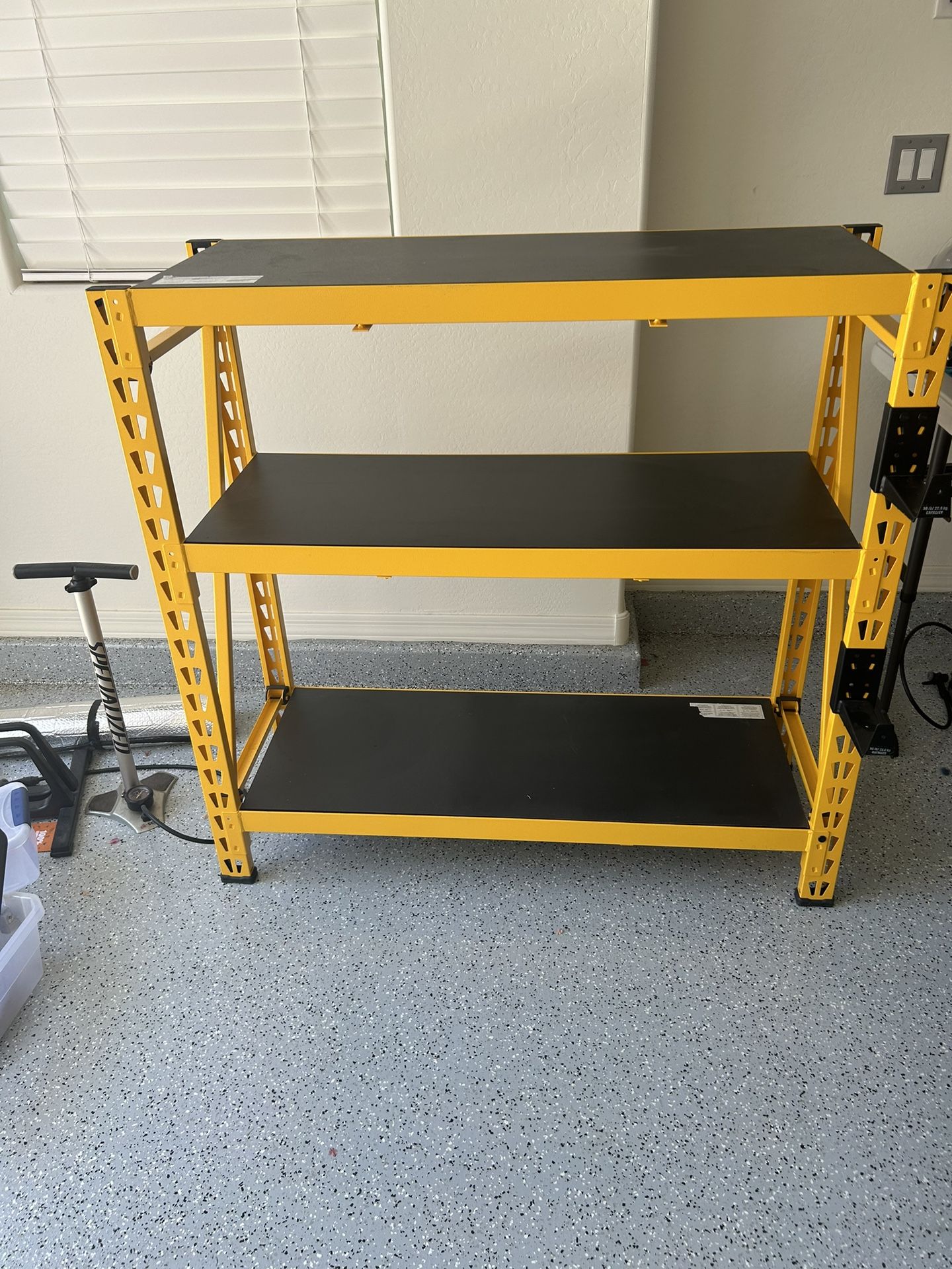TWO DeWalt 3 Shelf Units W/2 Cantilevers