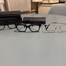 3 Pairs Warby Parker Glasses 20 each