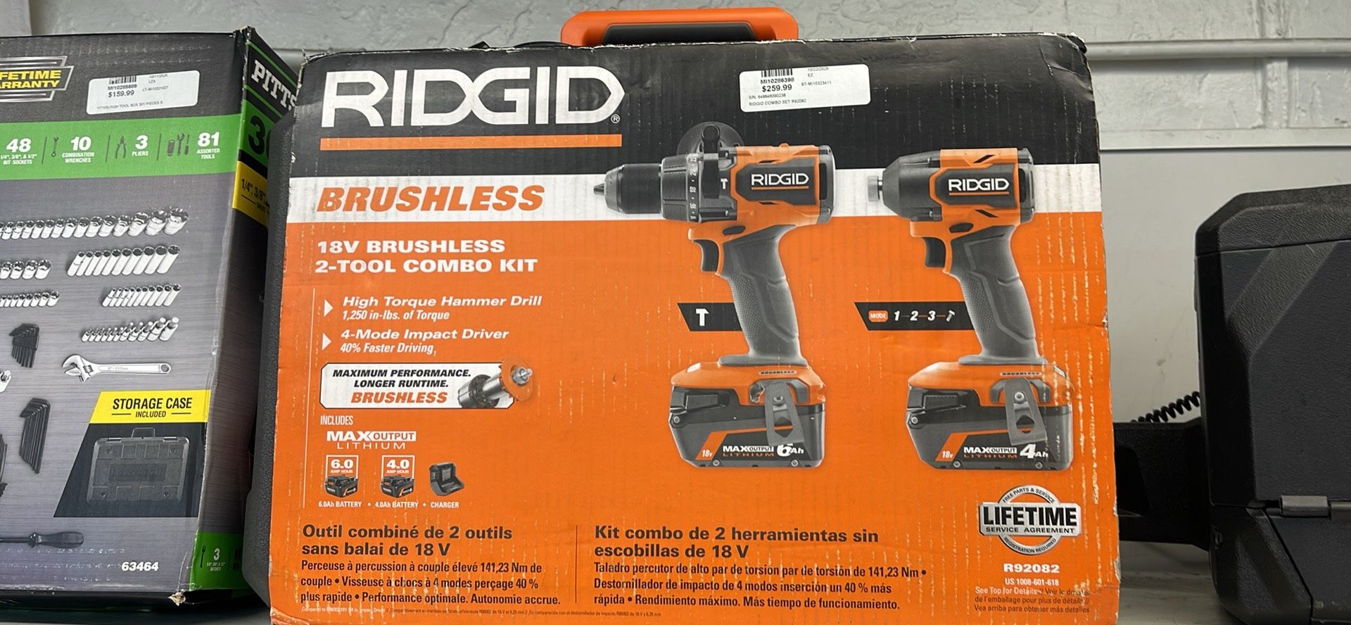 Ridgid Combo Set Of Drill