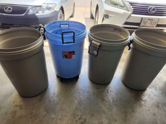 Trash bins