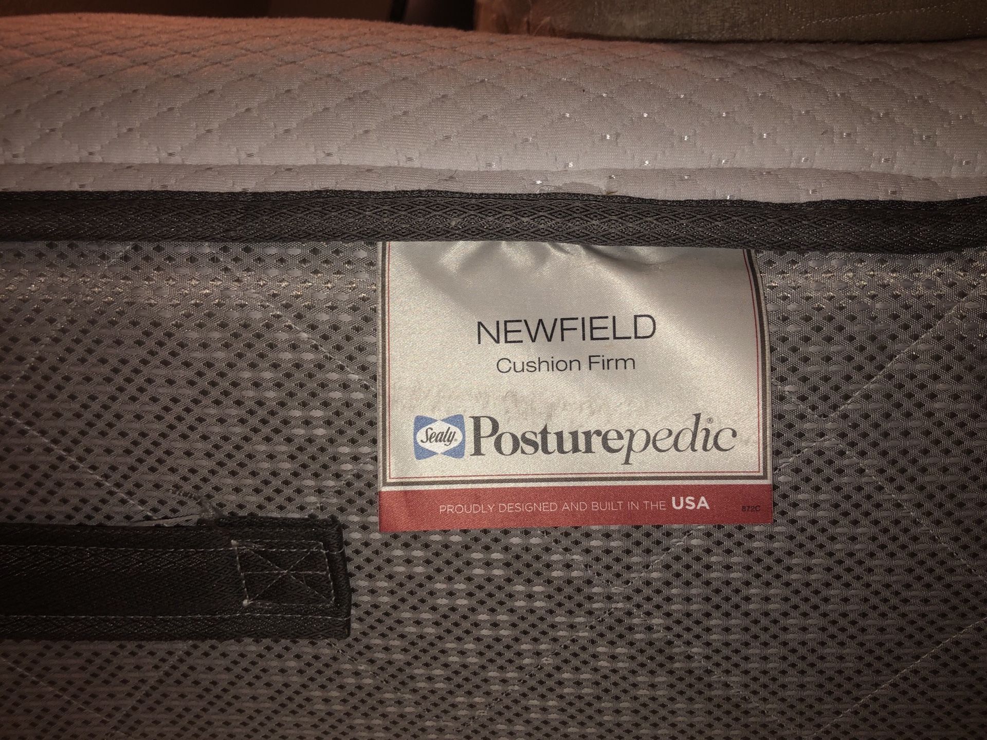 newfield cushion firm king mattress