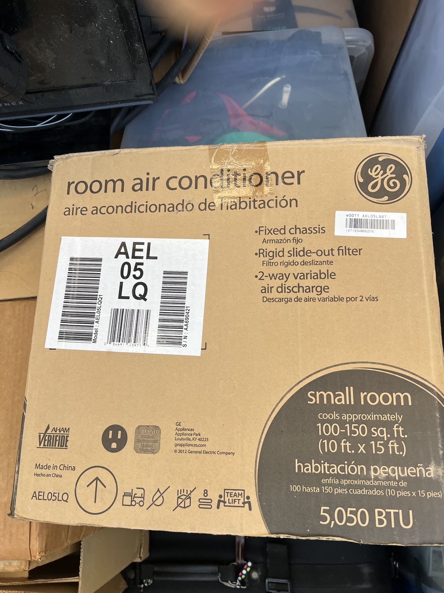 GE Small Room AC (5,050 BTU)