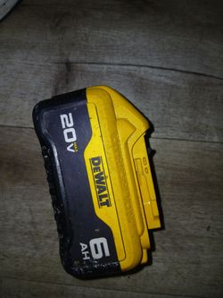 Dewalt 20v 6ah battery