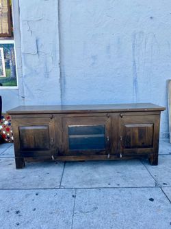 Solid Wood console table